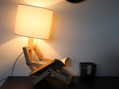 siddende lampe