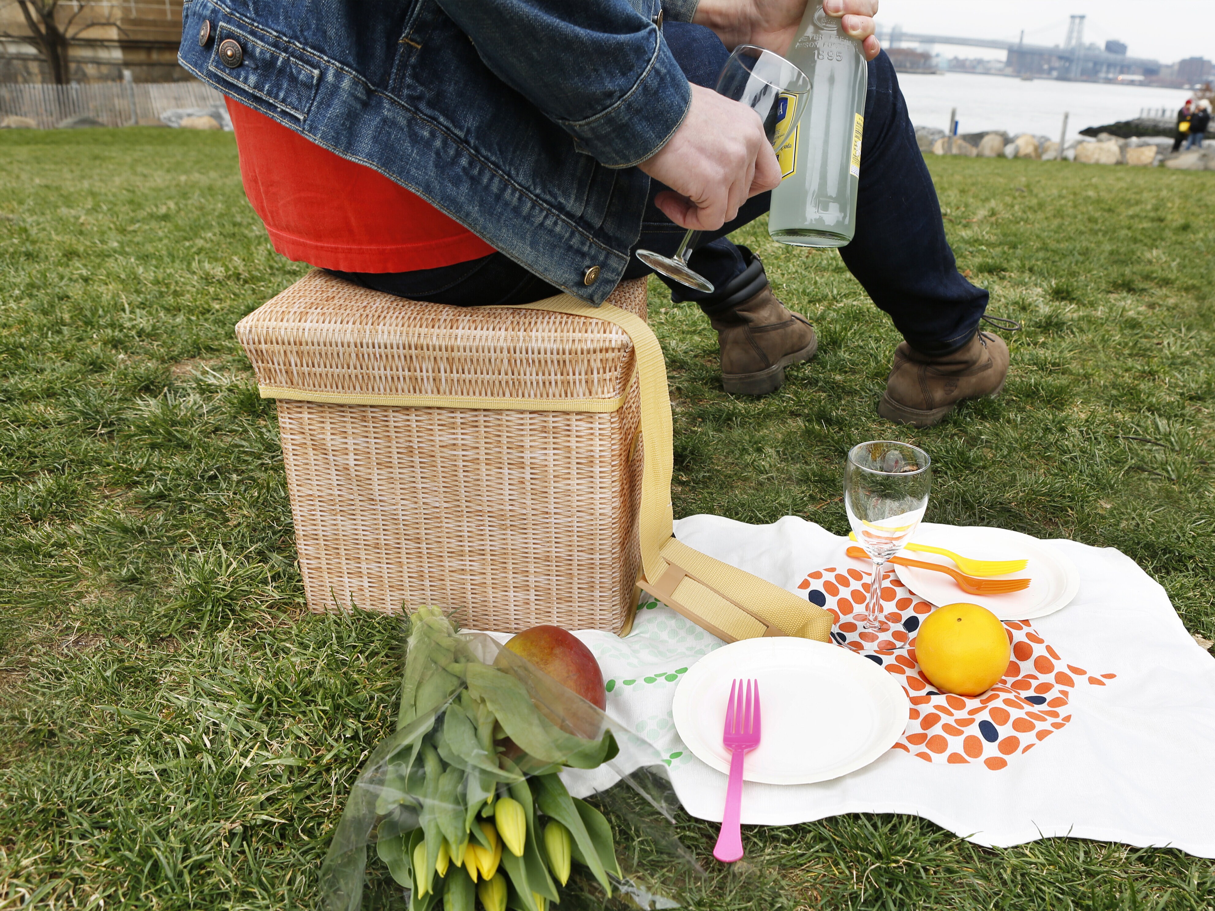 Kylväska med Sittpall