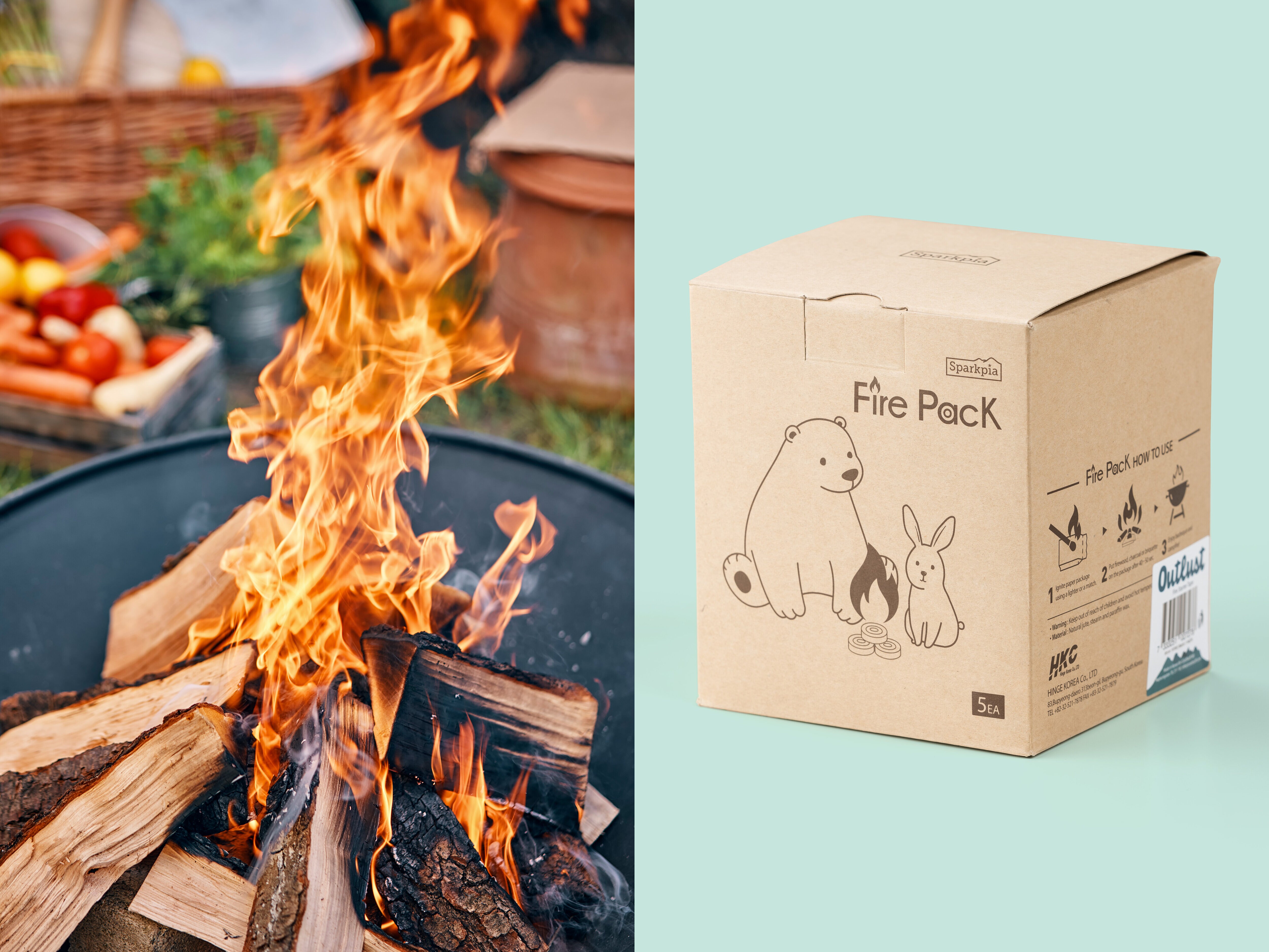 Bras- och Grilltändare 5-pack - Outlust