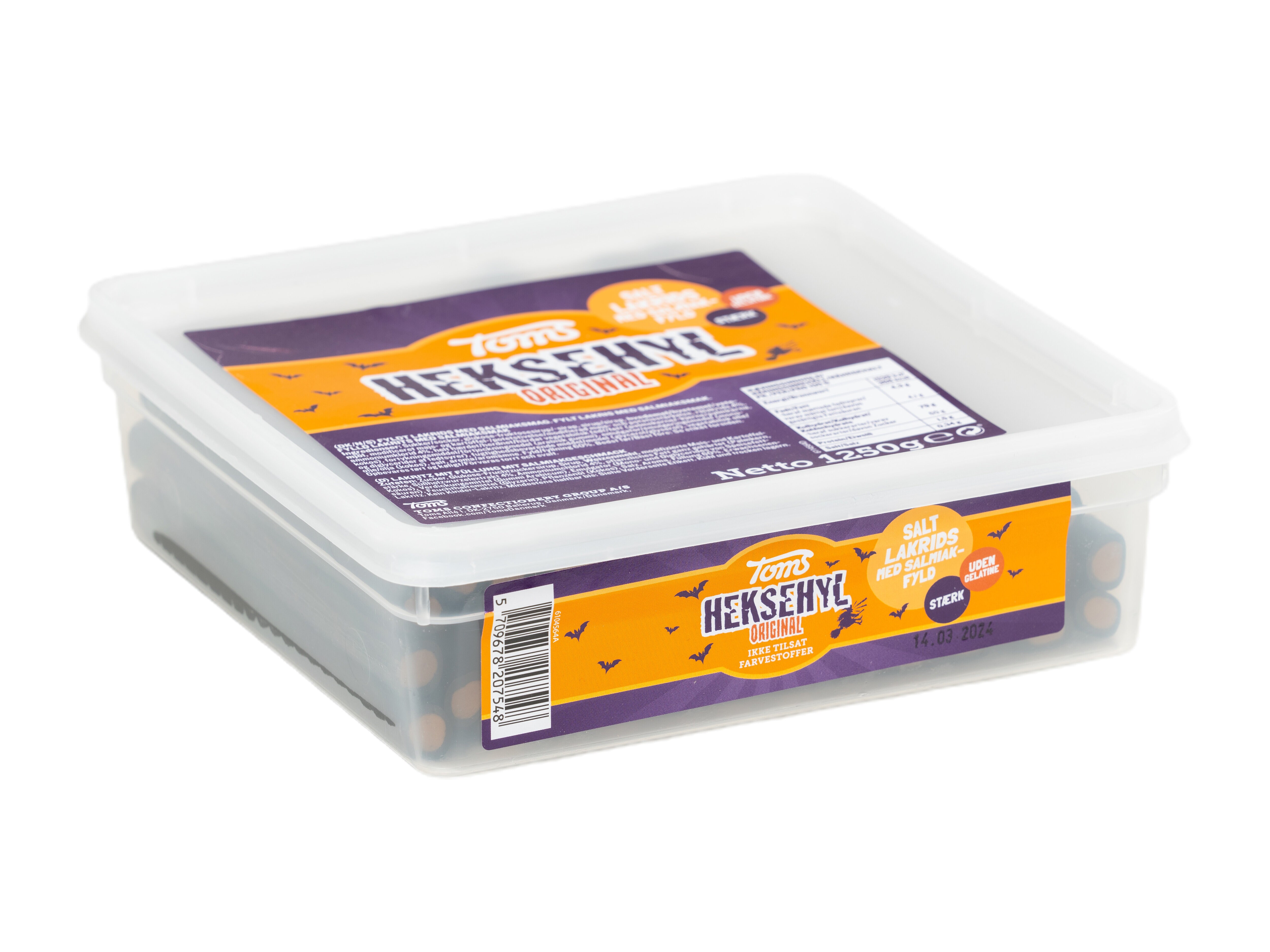 heksehyl i stor pakke