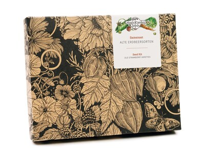 siementen lahjapakkaus