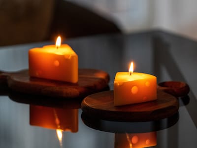 cheese candle