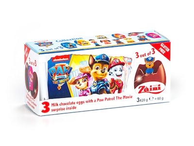 paw patrol sjokolade