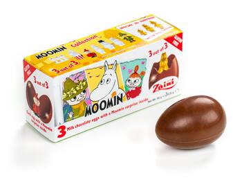 Mumin Chokladägg 3-pack