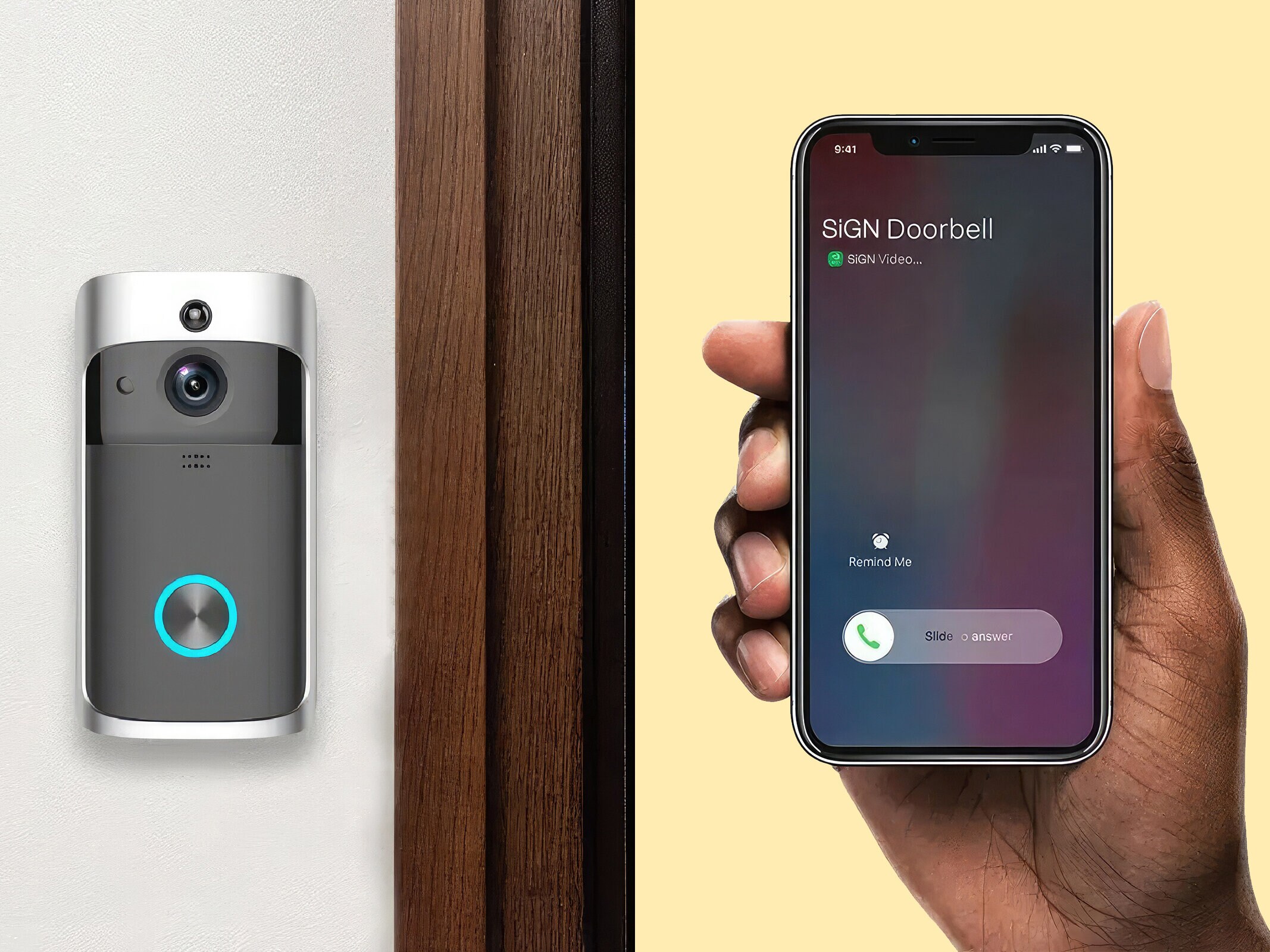 Doorbell kameralla - SIGN Smart Home