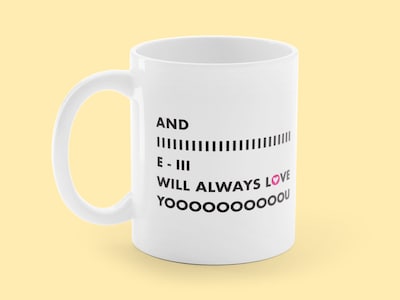 kaffeetasse mit aufdruck