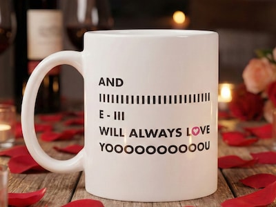 Mugg med Tryck - I Will Always Love You