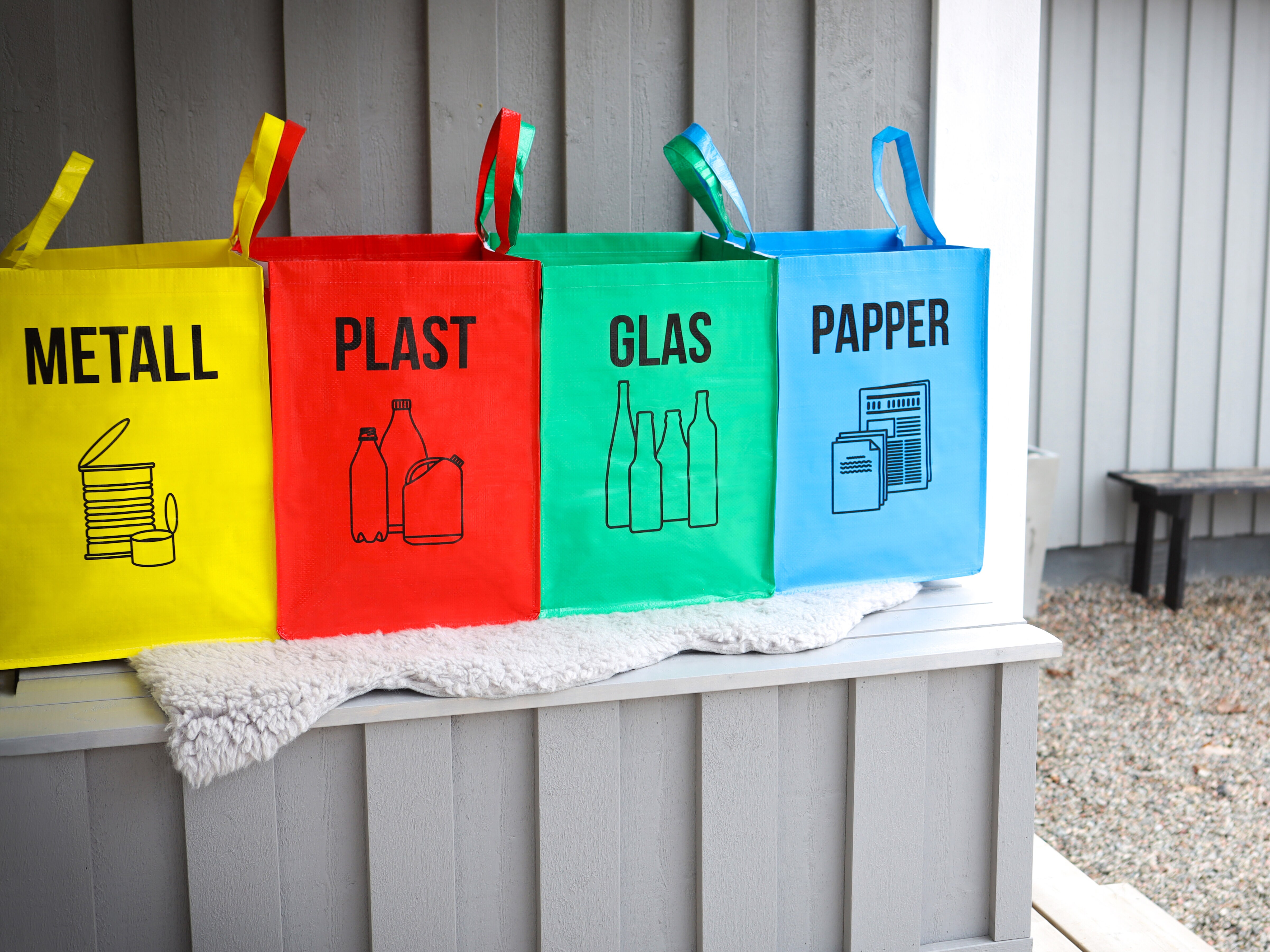 søppelsorteringsposer