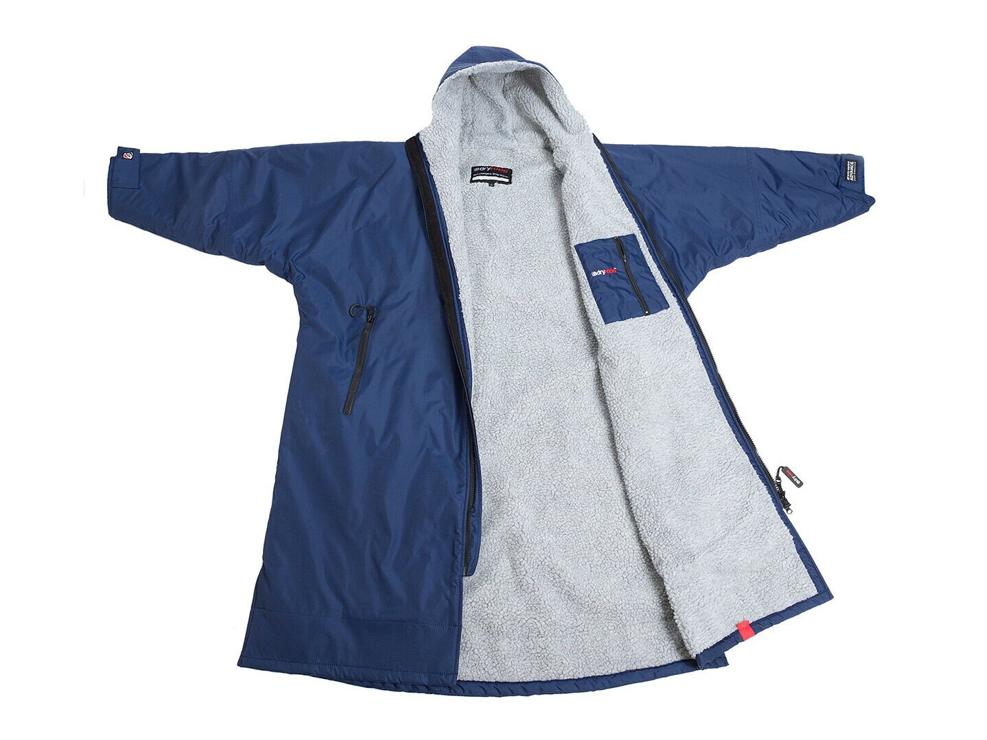 Dryrobe Longsleeve Umkleidemantel - Blau