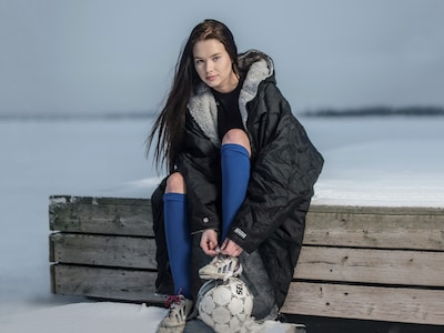 badrock för vinterbad