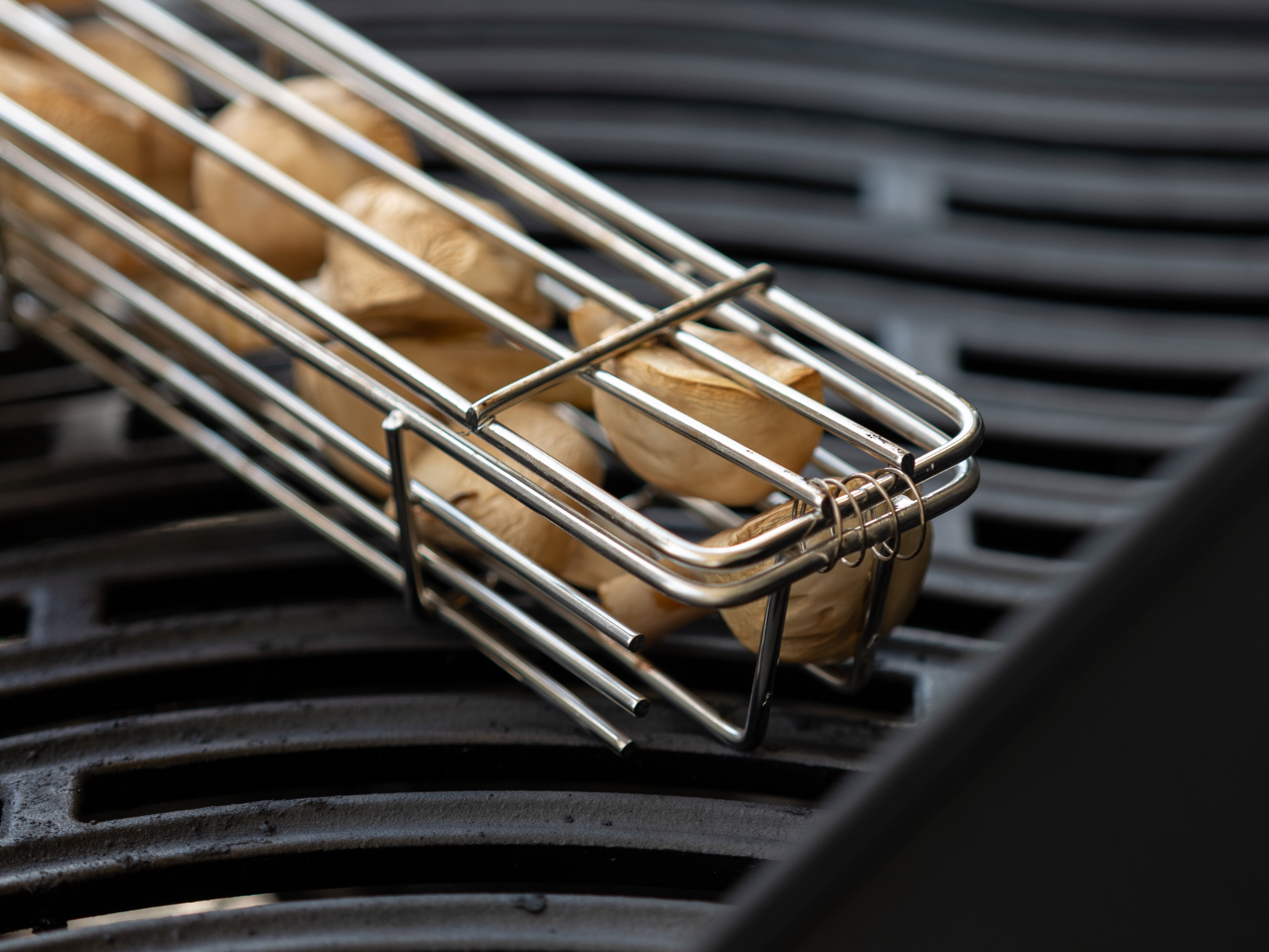 Grillkorb aus rostfreiem Stahl