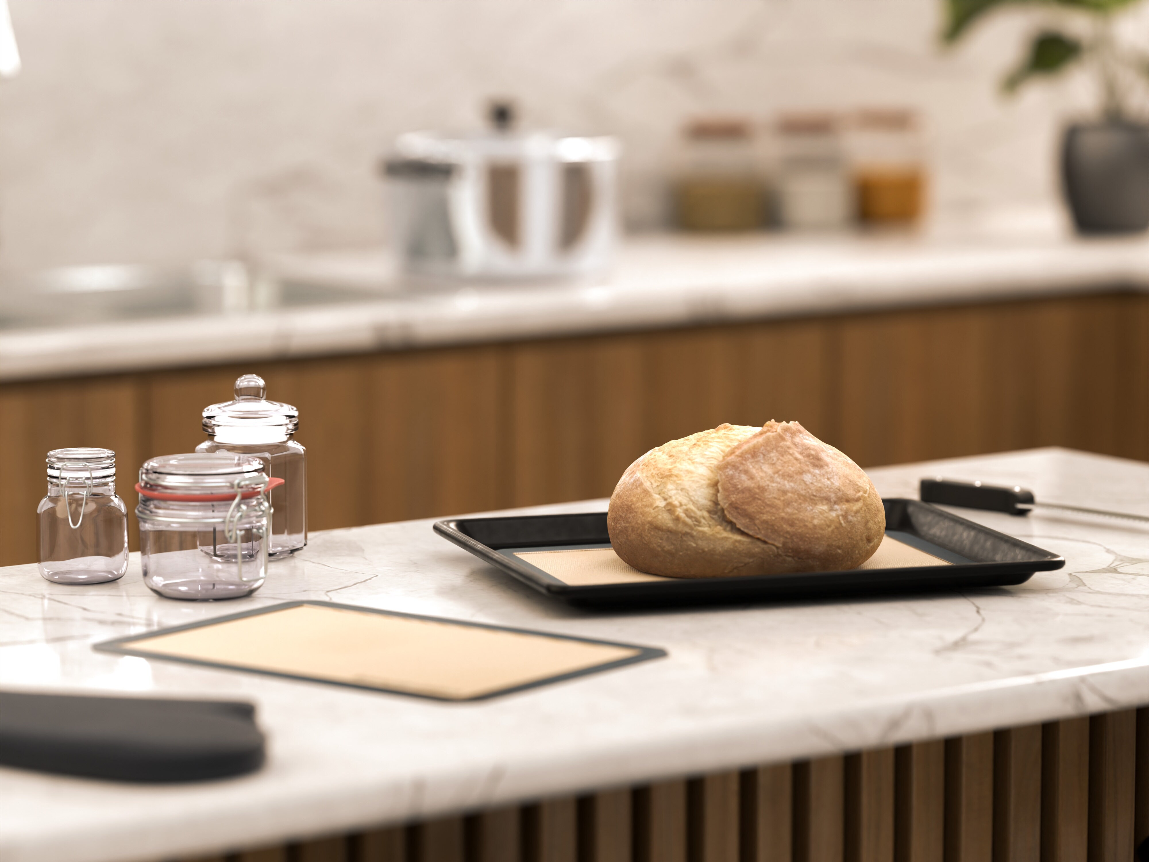 Bakmatta i silikon - 2-pack