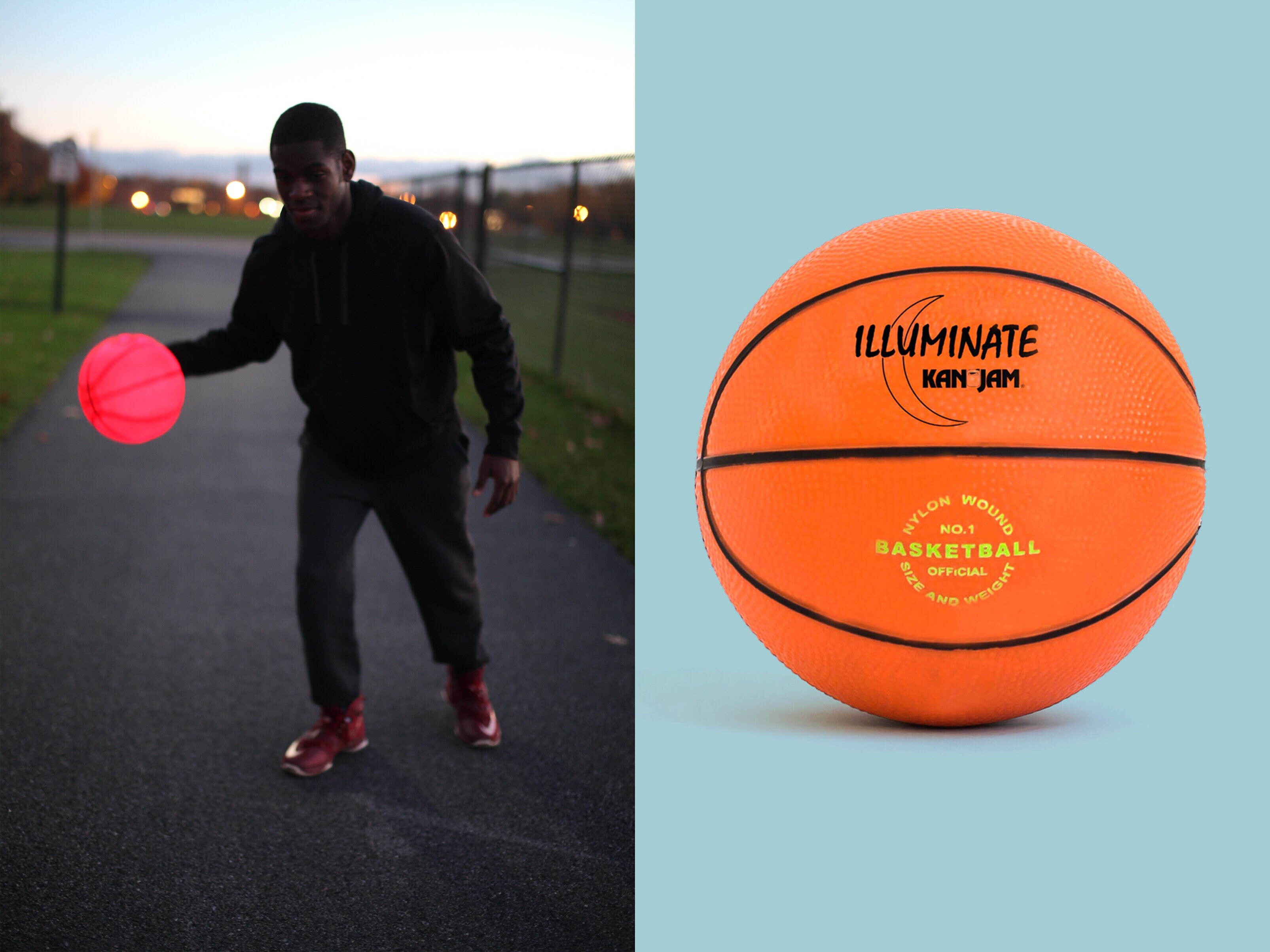 LED Basketball - KanJam Illuminate