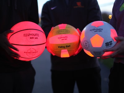 LED-Volleyball - KanJam Illuminate