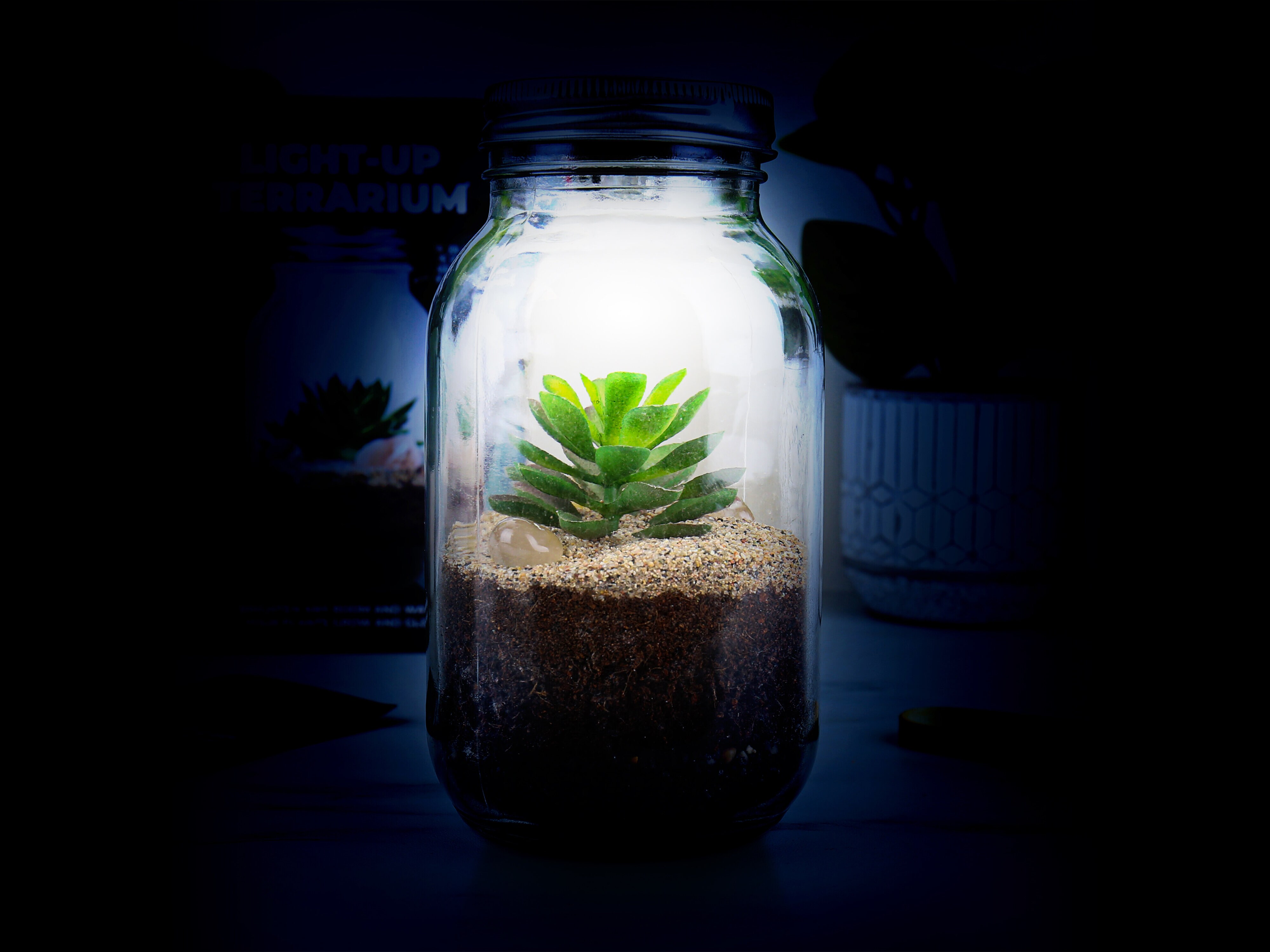 Solcelledrevet Terrarium