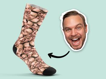 Personlige sokker - Multiface