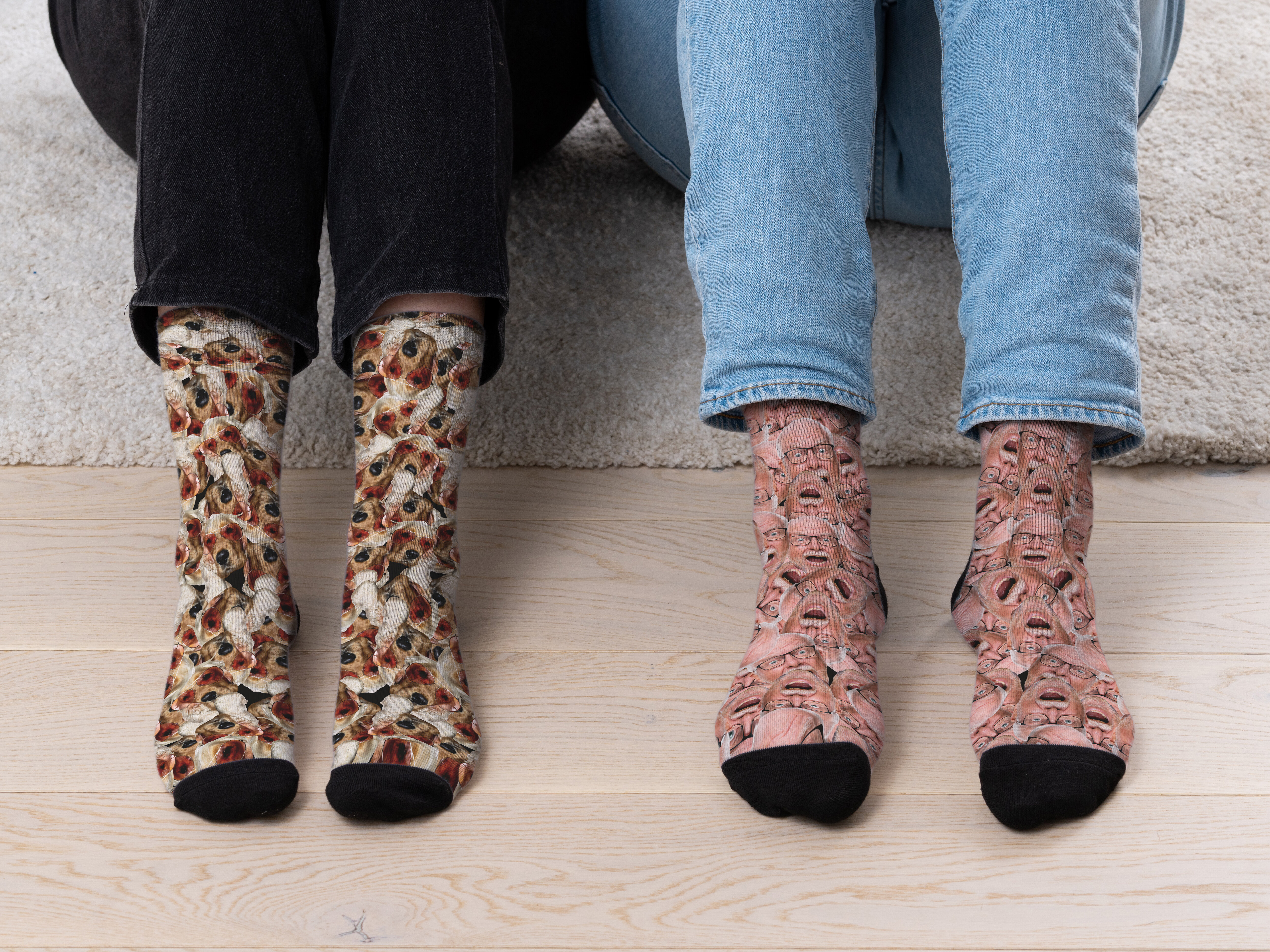 Personalisierte Socken - Multiface