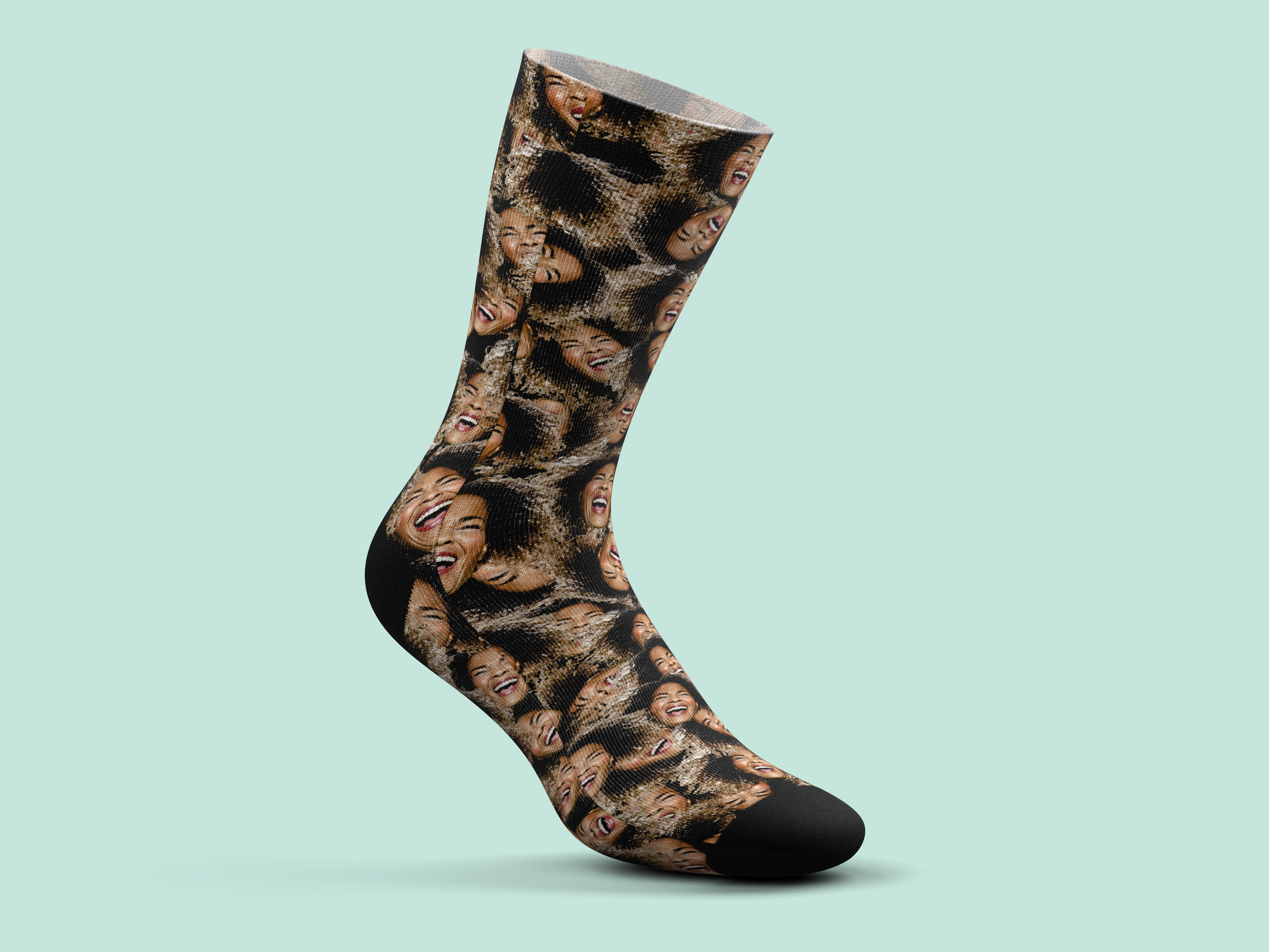 Personalisierte Socken - Multiface