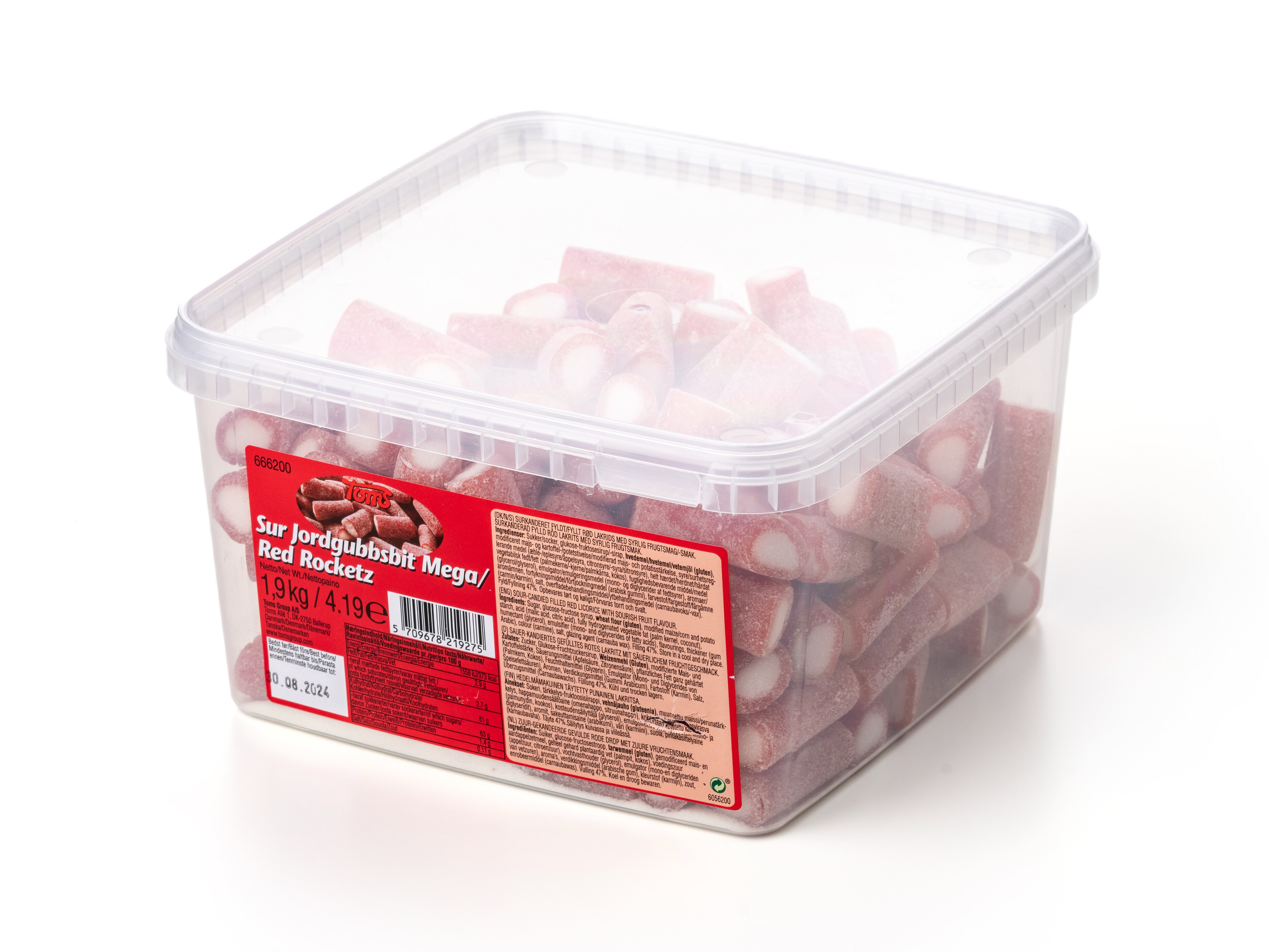 Sure Jordbær smågodt 1,9 kg