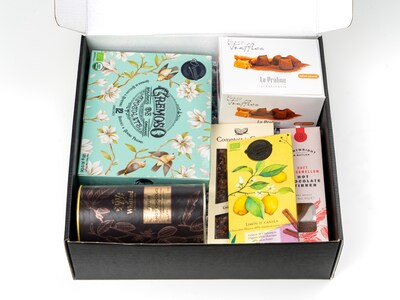 Geschenkbox für Schokoladenliebhaber