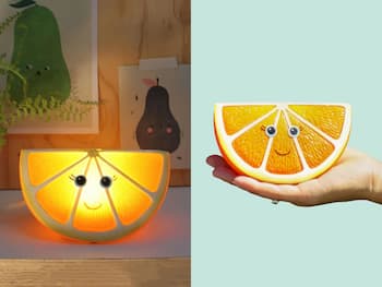 Appelsin LED-lampe