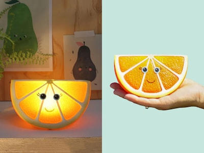 Appelsiini LED-valaisin