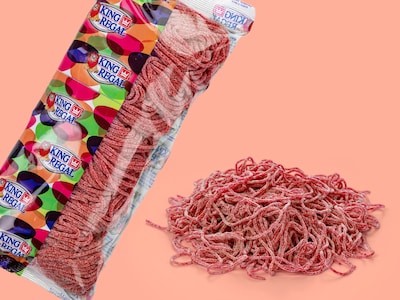 Spagetti Mansikka Irtokarkit 1 kg