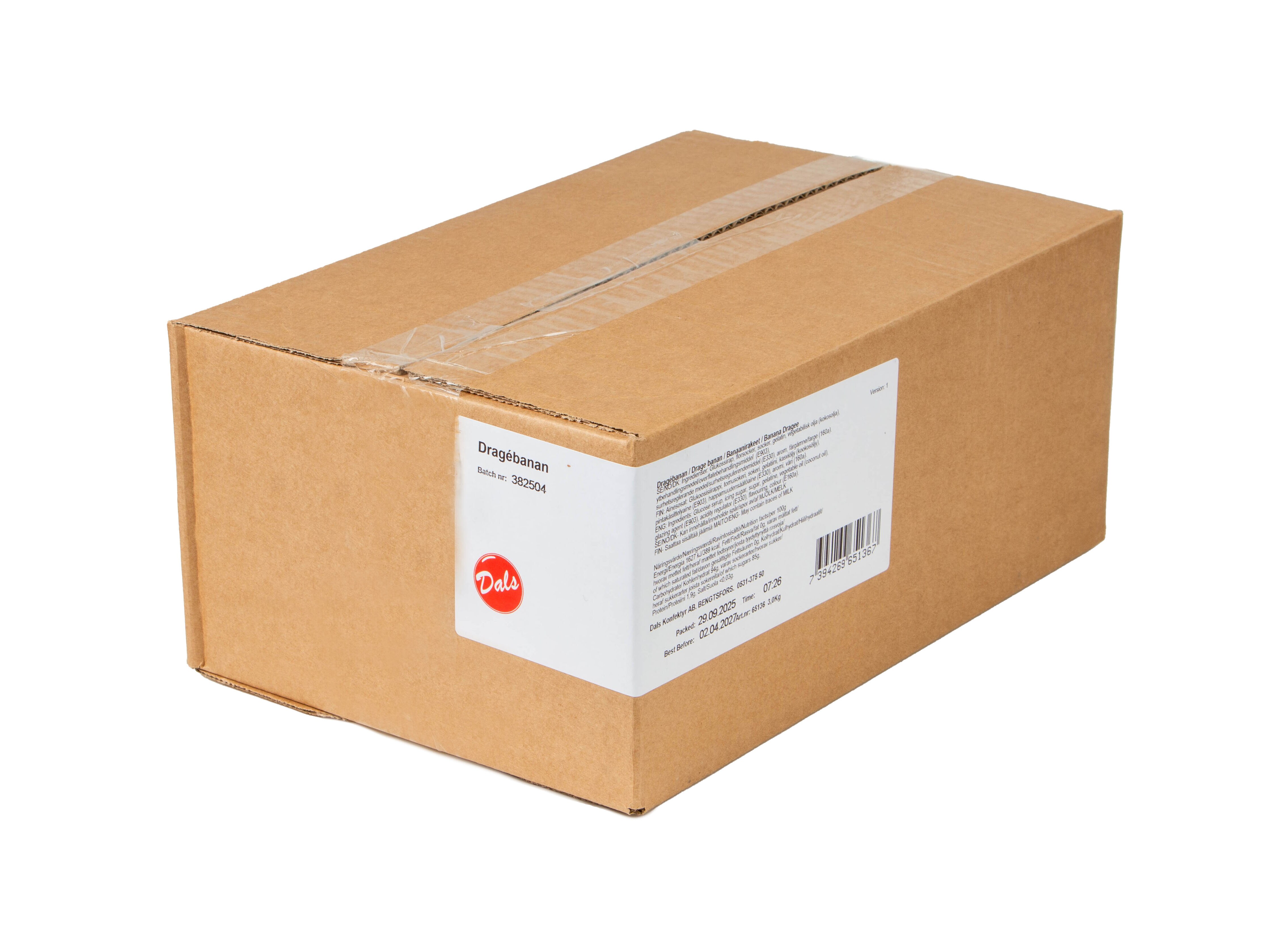 Dragébanan Süßigkeiten 3 kg