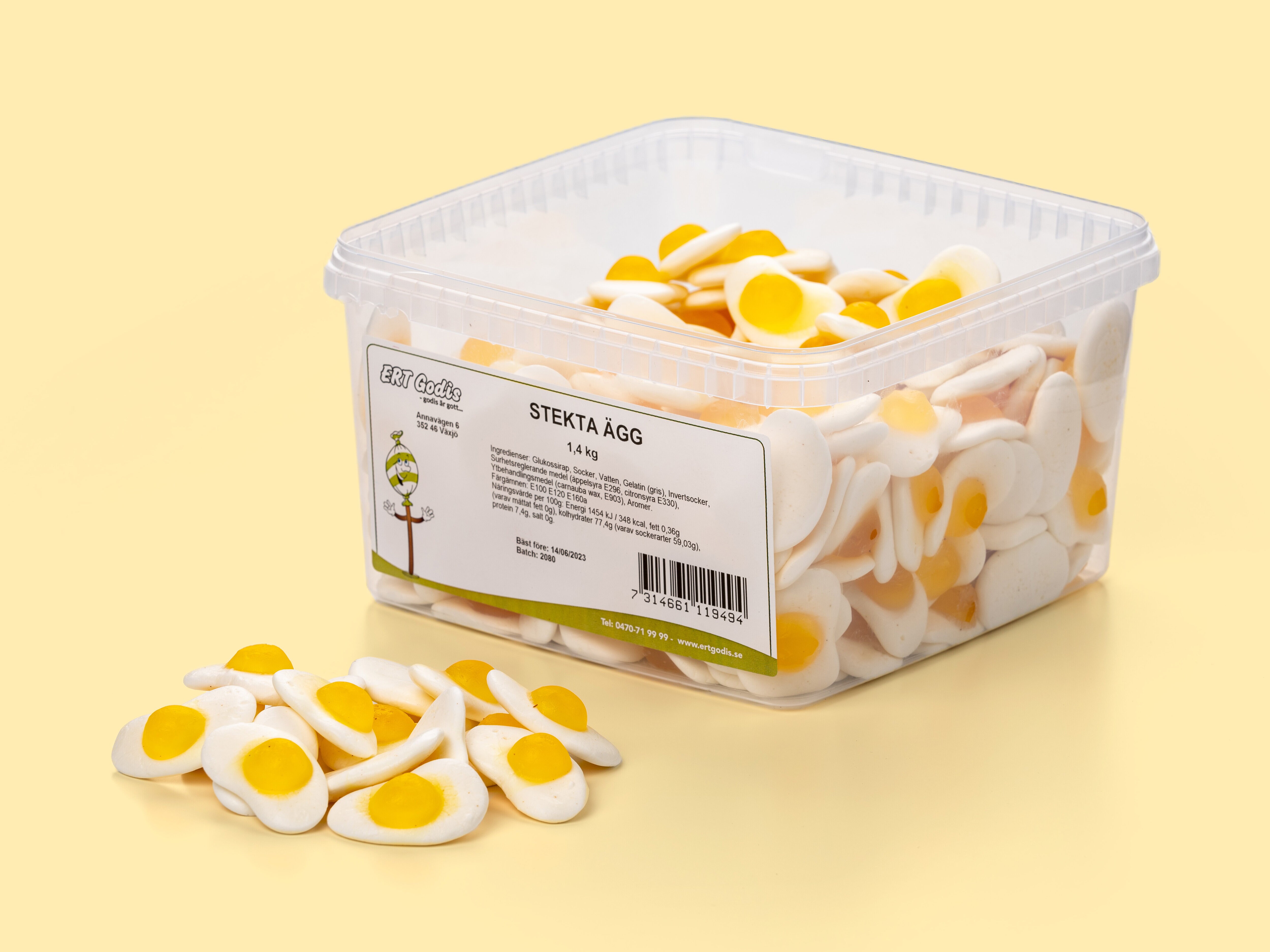 Spejlæg Bland-selv slik i kasser 1,4 kg