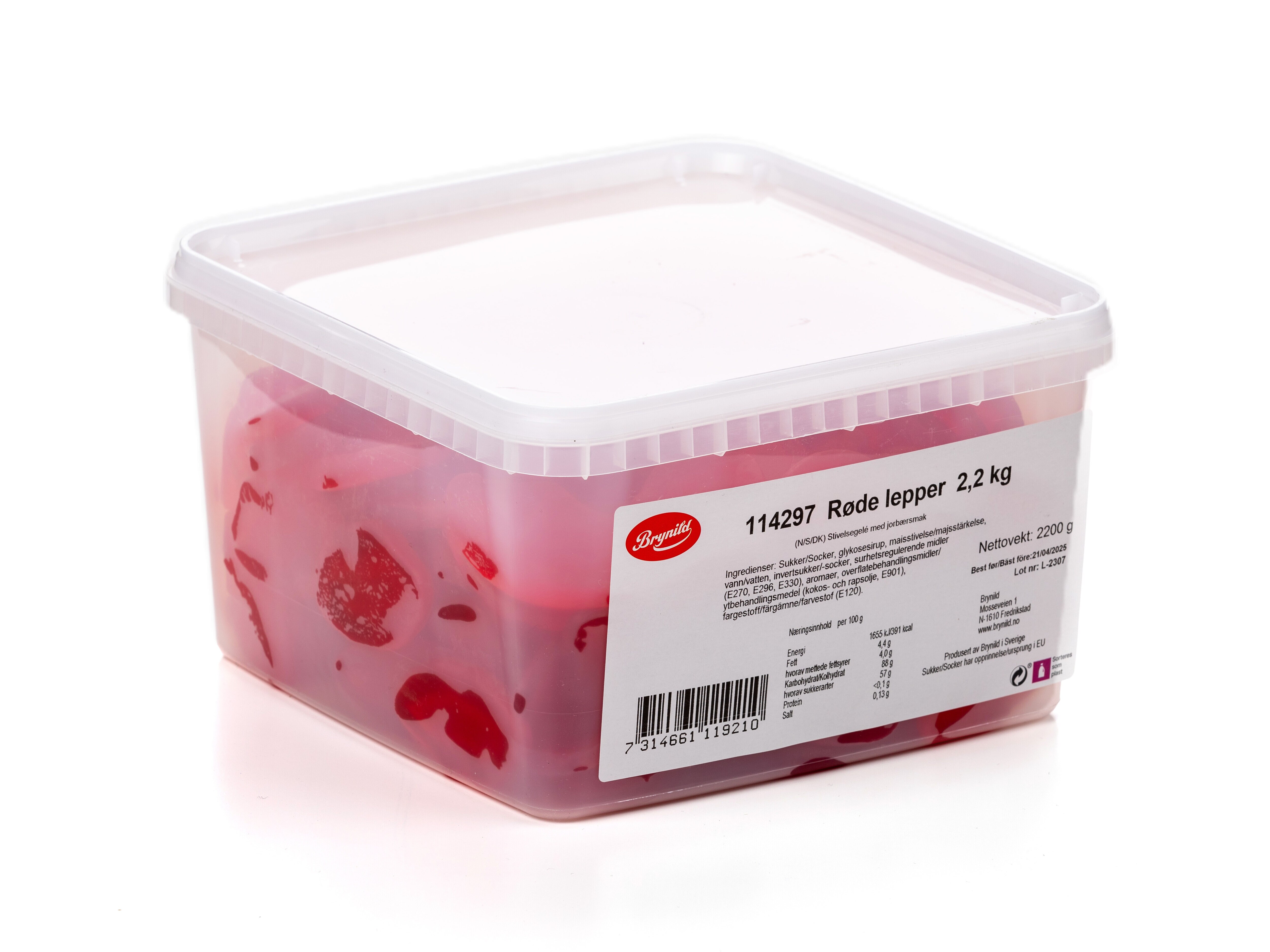 Hot Lips Süßigkeiten 2,2 kg