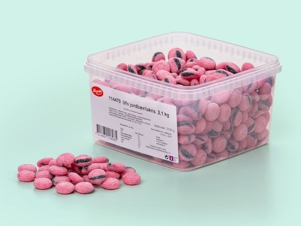 UFO Jordgubb Lakrits L sgodis 2 1 Kg Coolstuff se ufo-jordgubb-lakrits-l-sgodis-2-1-kg-coolstuff-se