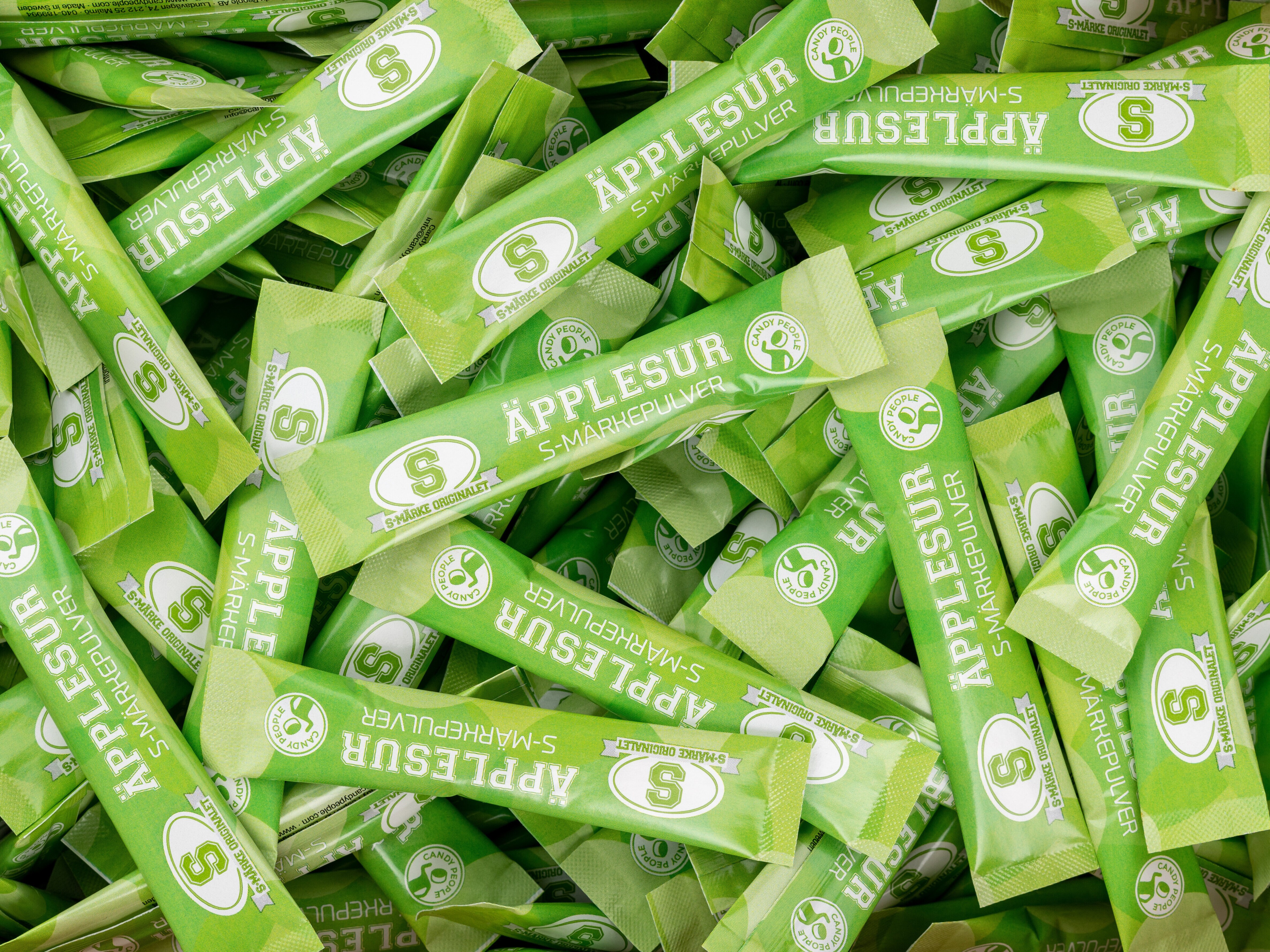 S-Märke Pulver Apfel Süßigkeiten 2 kg