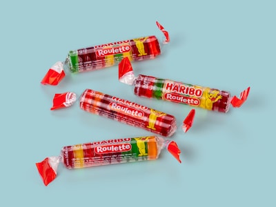 Haribo Roulette Fruit Pesetos 1,2 kg