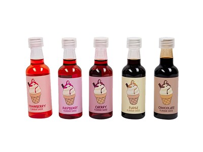 Glass-såser 5-pack - Mr Creations