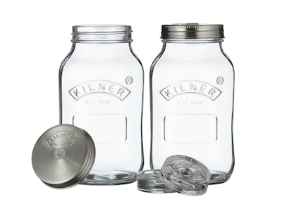 Fermenteringssett 2-pakning - Kilner