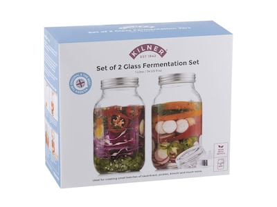 Fermenteringssæt 2-pak - Kilner