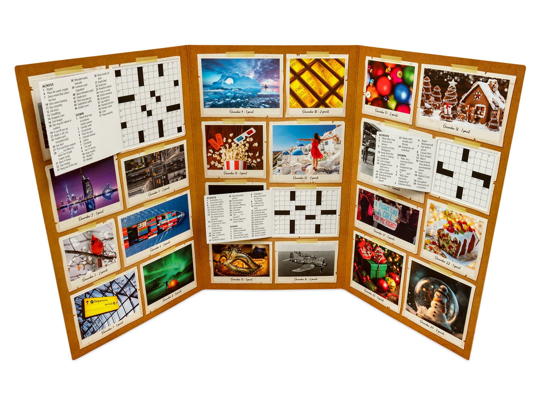 Adventtikalenteri ristisanatehtävien ystäville, osa 2 (englanninkielinen)