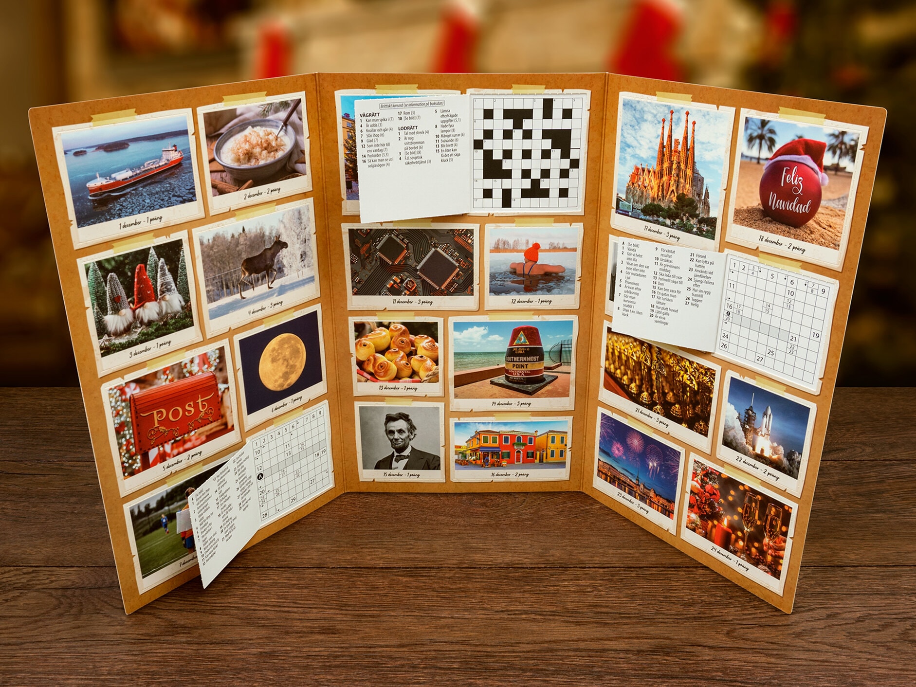 Adventskalender för Korsordsälskare (Svenska)