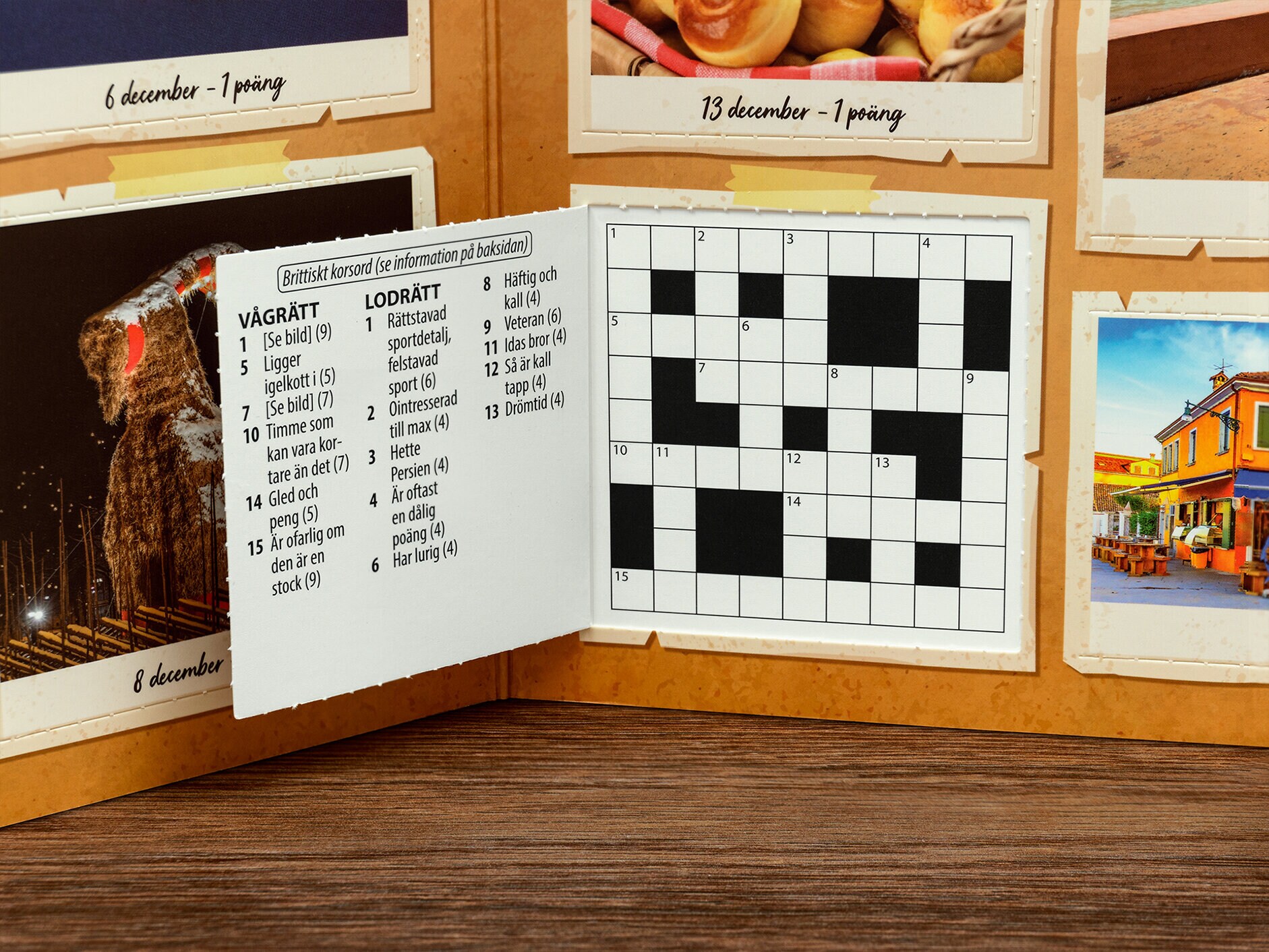 Adventskalender för Korsordsälskare (Svenska)