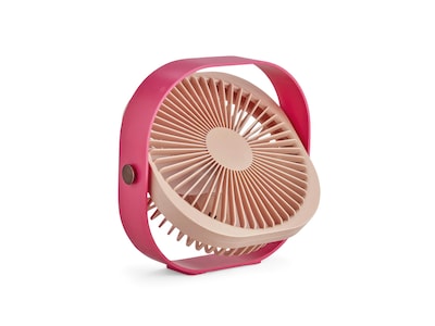 Kabellosen Tischventilator - Cerise