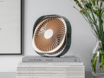 Trådløs Bordventilator - Grøn