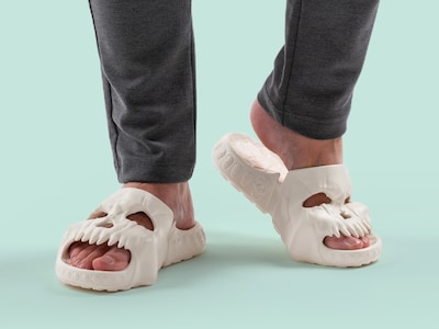 Skull Slippers