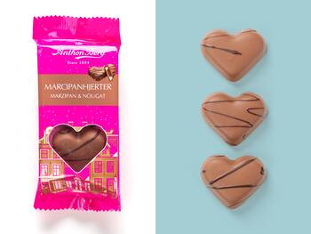 Kjøp 🎁 Anthon Berg Hjerteformet sjokoladeeske ➡️ Online på