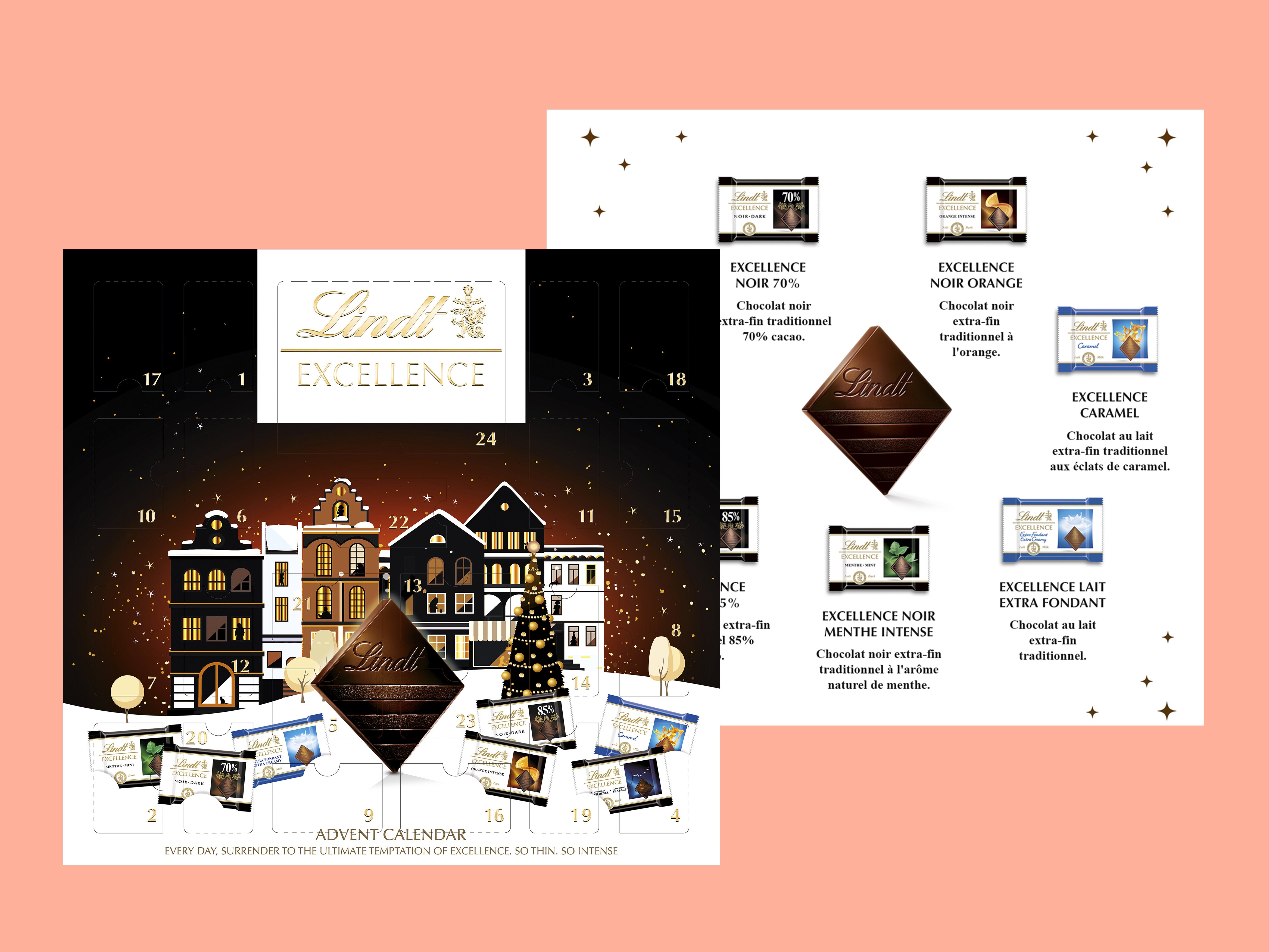 Lindt Excellence Adventskalender