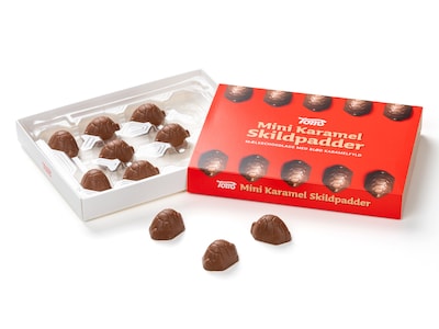 Tom's Mini Turtles Karamell 120 gram