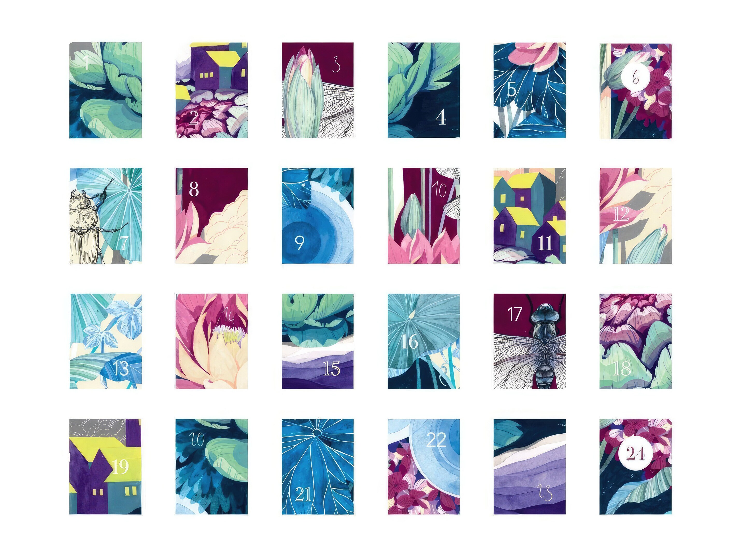 A Sea of Wildflowers - Magic Garden Seeds Adventtikalenteri