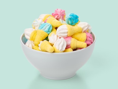 Schaumige Eistüten Süßigkeiten 0,9 kg