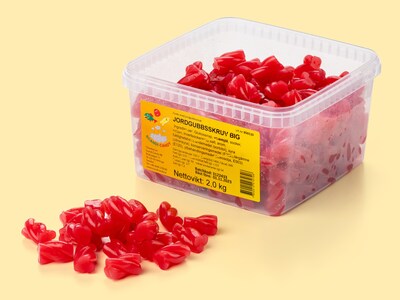 Große Erdbeerschnecken Süßigkeiten 2 kg