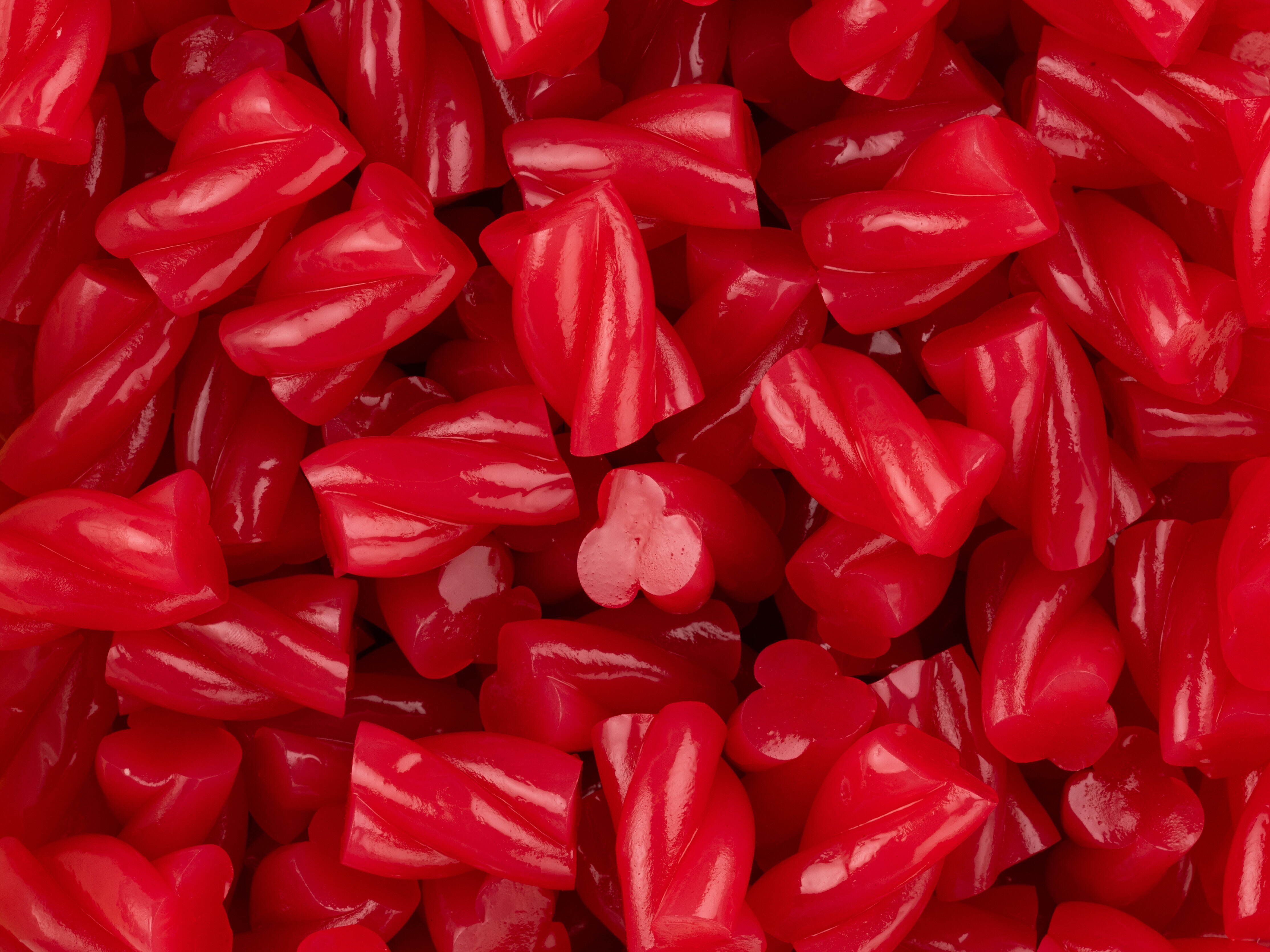 Stora Jordgubbsskruvar Lösgodis 2 kg