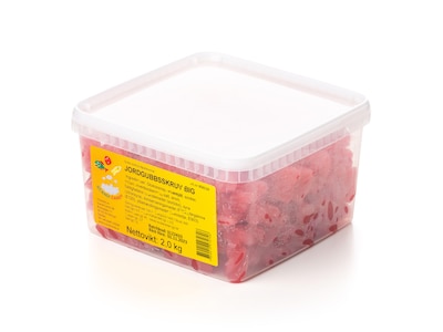 Große Erdbeerschnecken Süßigkeiten 2 kg